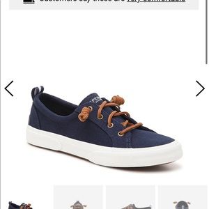 Sperry Pier Wave slip-ons navy